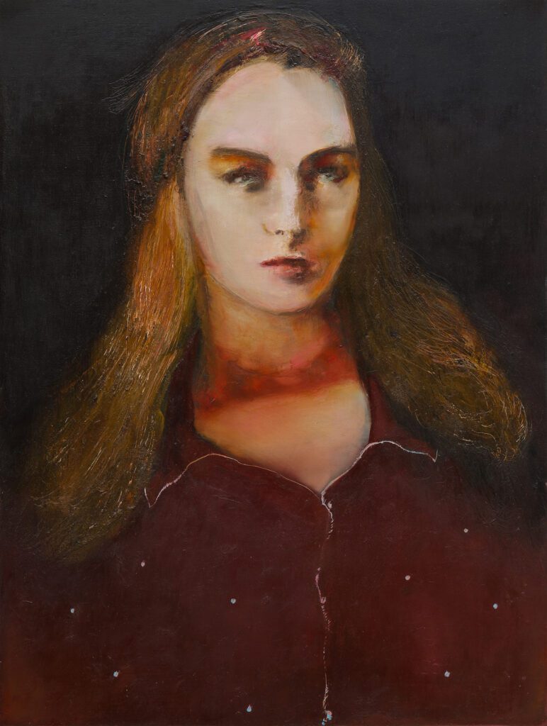 Jesse Leroy Smith - ‘Eden' - oil on copper - 55 x 43 cm - Private Collection